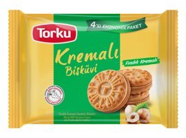 Torku Kremalı fındık kremalı Bisküvi 6x304 gr