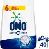Omo Beyazlar İçin 40 Yıkama Toz Deterjan 6 kg