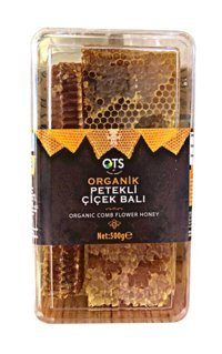 OTS Organik Organik Petek Çiçek Balı 500 gr