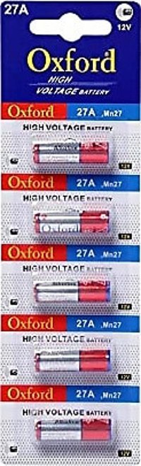 Oxford MN27 12 V Alkalin 27A Pil 5'li