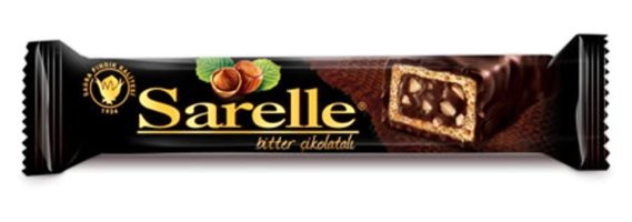 Sarelle Bitter Çikolatalı Gofret 3x33 gr