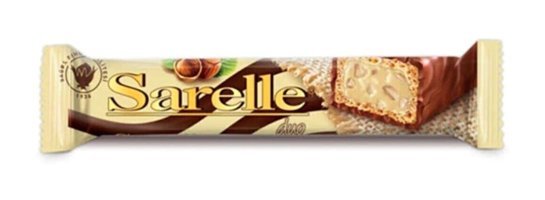 Sarelle Duo Çikolatalı Gofret 20x33 gr