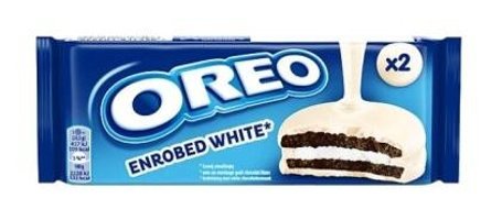 Oreo Enrobed White Beyaz Çikolatalı Vanilyalı Bisküvi 41 gr