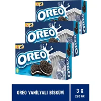 Oreo Original Vanilyalı Bisküvi 3x220 gr