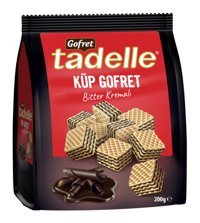 Tadelle Bitter Çikolatalı Gofret 200 gr