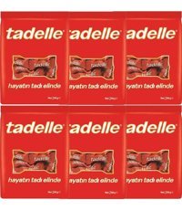 Tadelle Fındıklı Sütlü Çikolata 200 gr 6 Adet