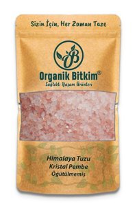 Organik Bitkim İyotlu Kristal Himalaya Tuzu Paket 1 kg