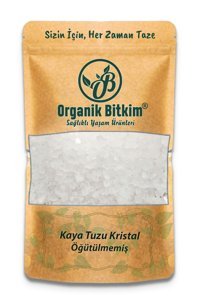 Organik Bitkim İyotlu Kristal Kaya Tuzu Paket 500 gr