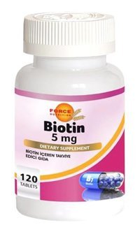 Force Nutrition Biotin Yetişkin 120 Adet