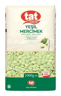 Tat Bakliyat Yeşil Mercimek 1 kg
