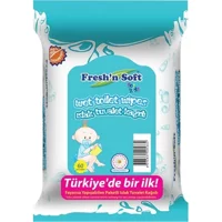 Fresh'n Soft 2 Katlı 6x60 Yaprak Islak Tuvalet Kağıdı