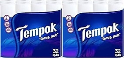 Tempak 2 Katlı 64'lü Rulo Tuvalet Kağıdı