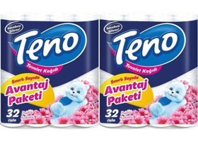 Teno Ultra 2 Katlı 2x32'li Rulo Tuvalet Kağıdı