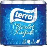 Terra 2 Katlı 96'lı Rulo Tuvalet Kağıdı