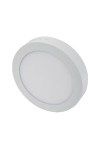 Cata Ct 5271 Alüminyum Tekli Başlık Yuvarlak Sıva Üstü Led Spot Lamba Beyaz