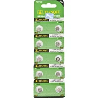 Tianqiu Ag1 LR621/364 Düğme Pil 10'lu