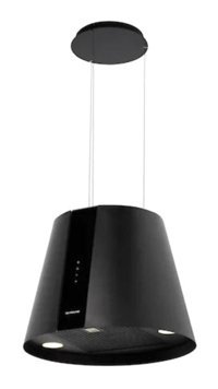 Silverline 4386 Pure Plus Siyah Ankastre Ada Tipi Davlumbaz