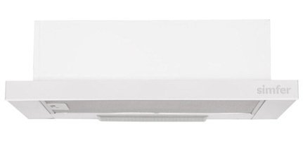 Simfer 8510 Beyaz Sürgülü Aspiratör