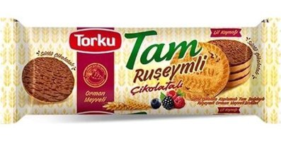 Torku Tam Ruşeymli Çikolatalı Bisküvi 84 gr