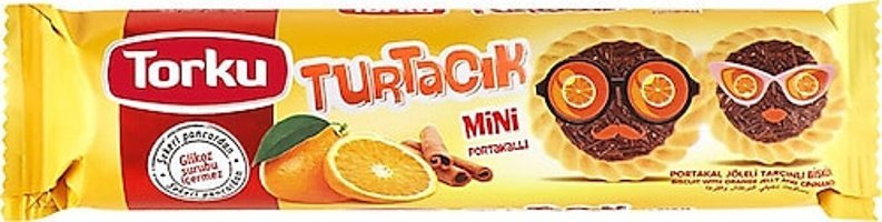 Torku Turtacık Portakallı Bisküvi 102 gr