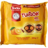 Torku Turtacık Portakallı Bisküvi 12x306 gr