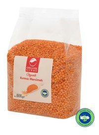 Organik Gurme Kırmızı Mercimek 1 kg