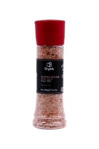 Orgibite İyotlu Kristal Himalaya Tuzu Değirmen 400 gr