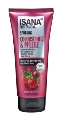 Isana Professional Parlaklık Veren Kızılcık Boyalı Saçlar İçin Saç Kremi 200 ml