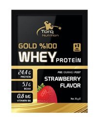Torq Nutrition Gold Çilekli Whey Protein Tozu 35 Gr