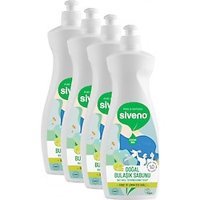 Siveno Kokusuz Kokulu El Bulaşık Deterjanı 4x500 ml