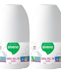Siveno Pure Natural Roll-On Kadın Deodorant 2x50 ml