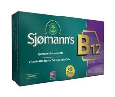 Sjomann's Yetişkin Vitamin B12 30 Adet