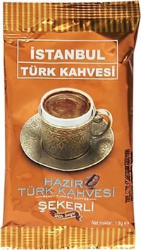 İstanbul Kahve Sade Orta Kavrulmuş Türk Kahvesi 10 gr