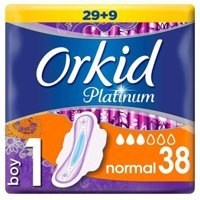 Orkid Platinum İnce 38'li Hijyenik Ped 3 Adet