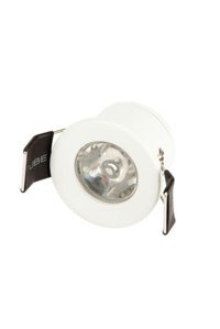 Cata Ct-5270 Plastik Tekli Başlık Yuvarlak Gömme Led Spot Lamba Beyaz