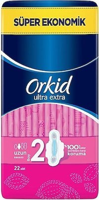 Orkid Ultra Extra İnce 22'li Hijyenik Ped 6 Adet
