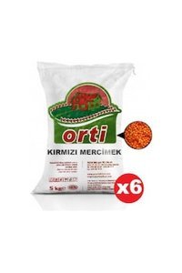 Orti Kırmızı Mercimek 30 kg