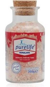 Pure Life İyotlu Kristal Himalaya Tuzu Kavanoz 350 gr