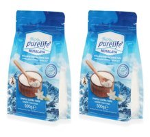 Pure Life İyotlu Kristal Himalaya Tuzu Paket 2x500 gr