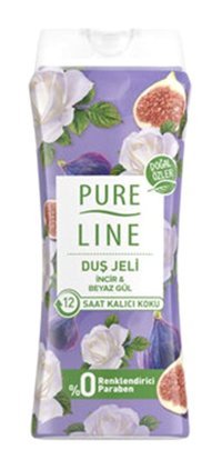 Pure Line Beyaz Gül İncir Duş Jeli 2x400 ml