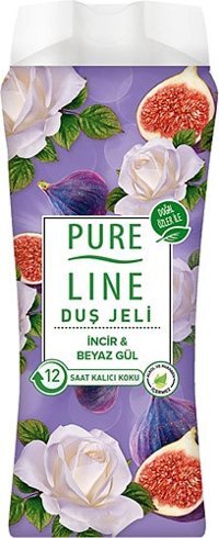 Pure Line Beyaz Gül İncir Duş Jeli 400 ml
