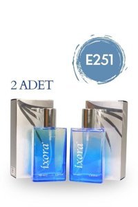 İxora E251 Night Bomb EDP Baharatlı-Meyvemsi Erkek Parfüm 2x50 ml