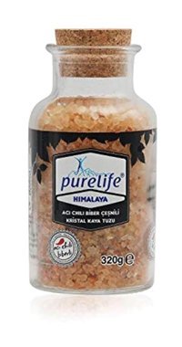 Purelife İyotlu Kristal Himalaya Tuzu Kavanoz 320 gr