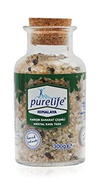 Purelife İyotlu Kristal Himalaya Tuzu Şişe 300 gr