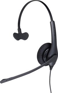 Jabra Bız 1500 Mono Kulak Üstü Kablolu Bluetooth Kulaklık Siyah