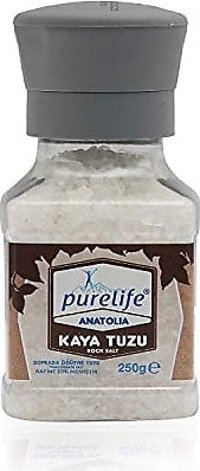 Purelife İyotlu Kristal Kaya Tuzu Değirmen 250 gr