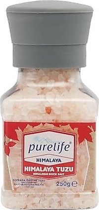 Purelife İyotsuz Toz Himalaya Tuzu Değirmen 250 gr