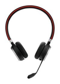 Jabra Evolve 65 Kulak Üstü Kablosuz Bluetooth Kulaklık Kırmızı