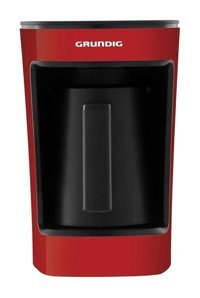 Grundig Hazneli Fincan Kırmızı Türk Kahvesi Makinesi