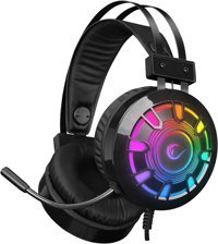 Rampage Rm-K59 Mikrofonlu Kablolu Kulak Üstü Kulaklık Siyah